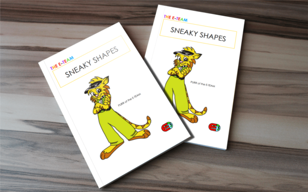 E-BOOK: PT10: SNEAKY SHAPES - PURR - A4, FULL COLOR, 30 PAGES