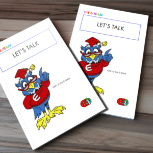 E-BOOK: OW01 : LET’S TALK- OWL – A4, BLACK AND WHITE, 48 PAGES