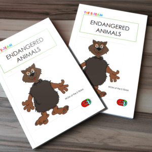E-BOOK: ET08:  ENDANGERED  ANIMALS – WOM – A4, FULL COLOR, 26 PAGES