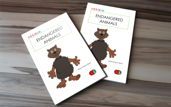 E-BOOK: ET08:  ENDANGERED  ANIMALS - WOM - A4, FULL COLOR, 26 PAGES