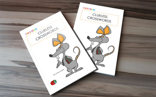 E-BOOK: RV01: CLUELESS CROSSWORDS - RO - A4, FULL COLOR, 24 PAGES