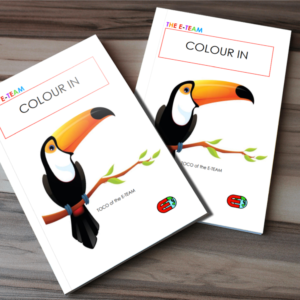 E-BOOK: ET05: COLOUR IN – TOCO – A4, FULL COLOR, 20 PAGES