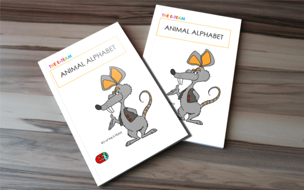 E-BOOK: RV03: ANIMAL ALPHABET - RO - A4, FULL COLOR, 30 PAGES